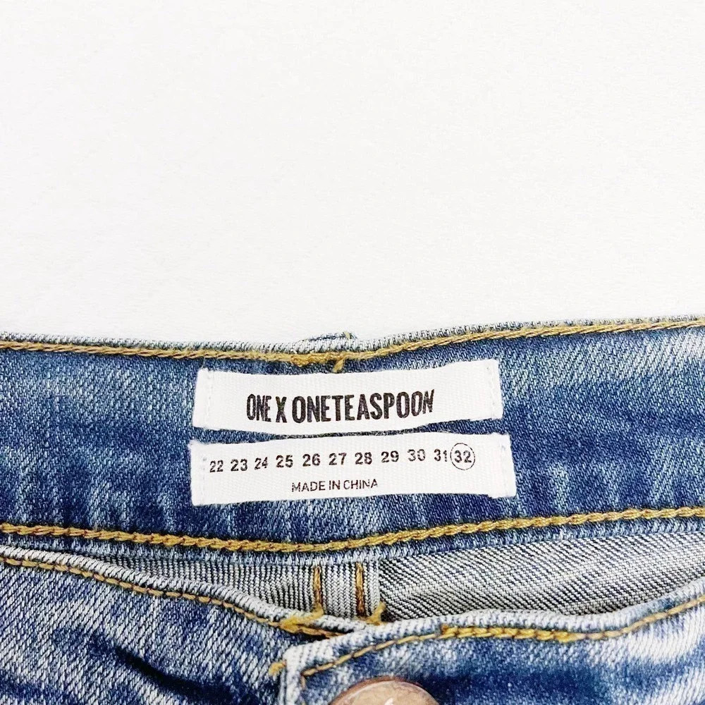 One by One Teaspoon Awesome Baggies Low Waist SZ32